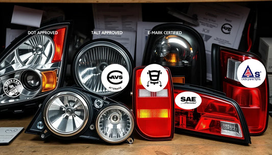 E-Mark vs DOT vs SAE: Are LED Lights Road Legal?