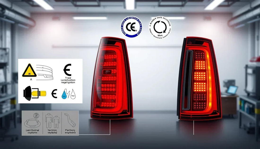 Understanding LED Tail Lights Homologation and E-Mark Certification