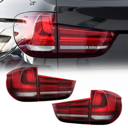 Luces traseras LED rojas para BMW X5 F15 (2014–2018) – Con certificación E-Mark