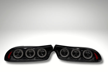 Pilotos traseros LED Rotor Pulse Signature para Mazda RX-7 FD3S - Transparentes / Ahumados (1992–1996)