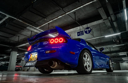 Pilotos traseros LED Rotor Pulse Signature para Mazda RX-7 FD3S - Transparentes / Ahumados (1992–1996)