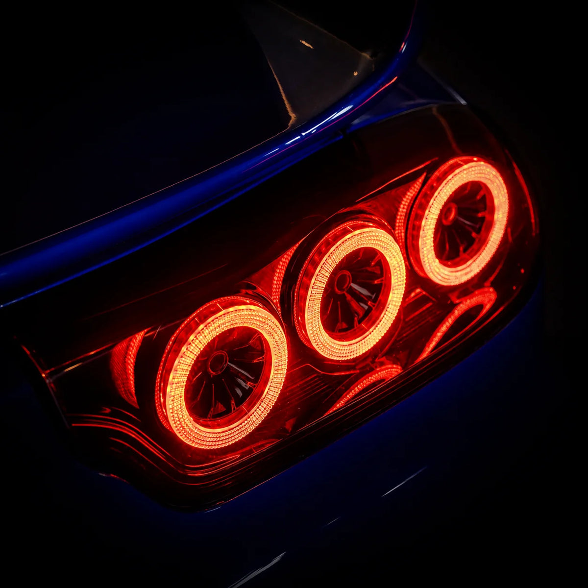 Pilotos traseros LED Rotor Pulse Signature para Mazda RX-7 FD3S - Transparentes / Ahumados (1992–1996)