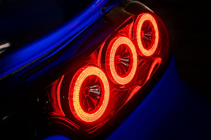 Pilotos traseros LED Rotor Pulse Signature para Mazda RX-7 FD3S - Transparentes / Ahumados (1992–1996)