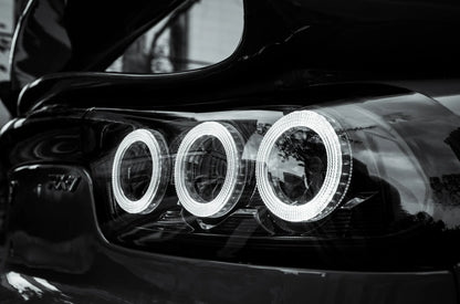 Pilotos traseros LED Rotor Pulse Signature para Mazda RX-7 FD3S - Transparentes / Ahumados (1992–1996)