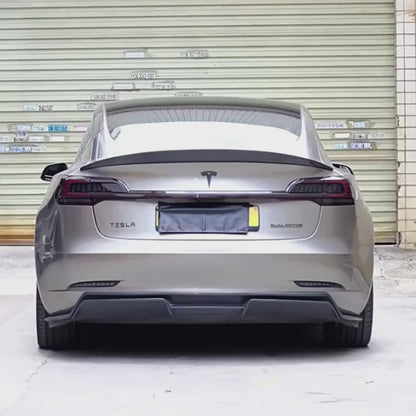 Luces traseras LED completas y barra de luz central para Tesla Model 3 (2017–2023)