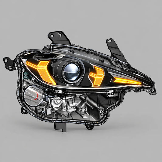Mazda MX-5 ND LED Projector Headlights – White / Amber DRL (Pre-Order Deposit)