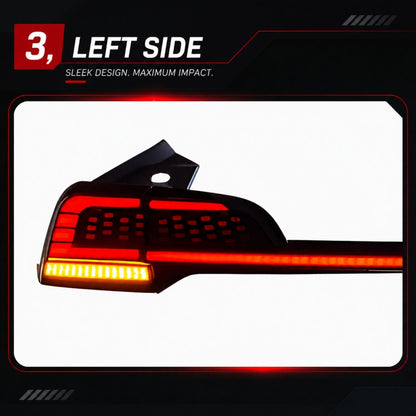 Luces traseras LED completas y barra de luz central para Tesla Model 3 (2017–2023)