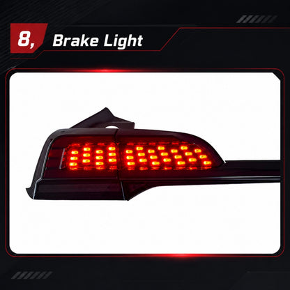 Luces traseras LED completas y barra de luz central para Tesla Model 3 (2017–2023)