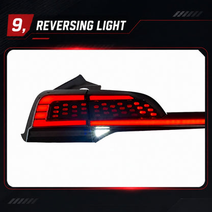 Luces traseras LED completas y barra de luz central para Tesla Model Y (2020+)