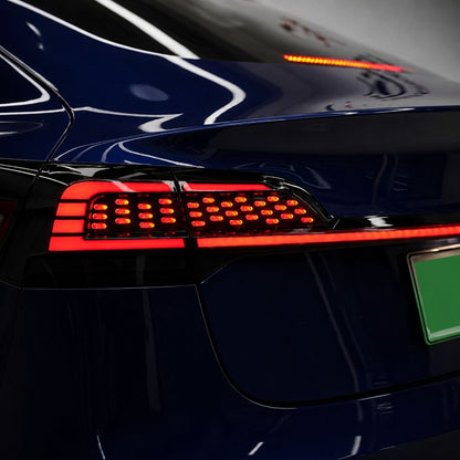 Luces traseras LED completas y barra de luz central para Tesla Model Y (2020+)