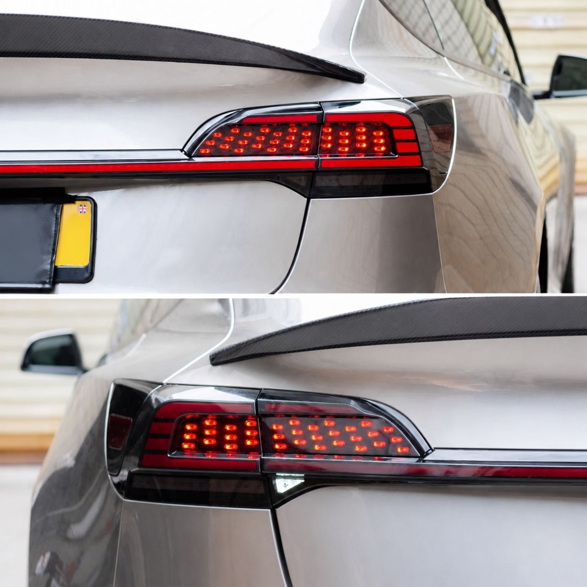 Luces traseras LED completas y barra de luz central para Tesla Model Y (2020+)