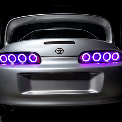 Rotor Signature RGB LED Tail Lights for Toyota Supra MK4 A80 JZA80 (1993–2002)