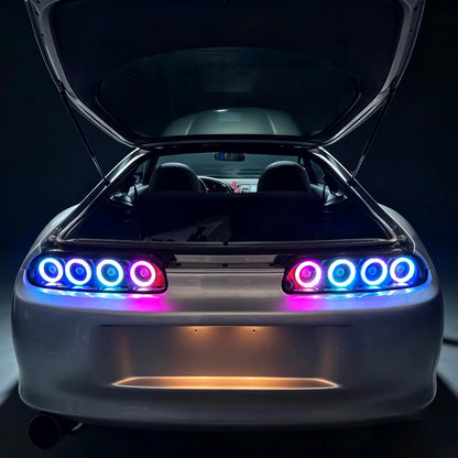 Rotor Signature RGB LED Tail Lights for Toyota Supra MK4 A80 JZA80 (1993–2002)